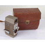 Bell & Howell Two Fifty Two 8mm camera, with fitted case
