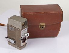 Bell & Howell Two Fifty Two 8mm camera, with fitted case