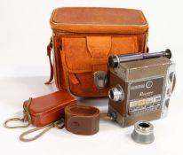 Revere Eight Model 70 8mm cine camera, together with a Zeiss Ikon Ikophot light meter, a cased