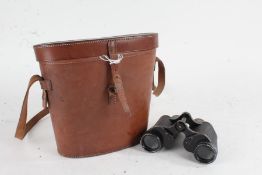 Pair of Carl Zeiss Jena binoculars, Deltrentis 8x30, with a leather case