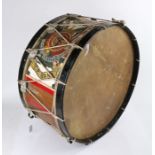 Late Victorian/Early 20th century Bass drum to the Tottenham Citadel Band of the Salvation Army,