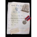 Grouping to a Royal Air Force Officer Flight Lieutenant E.G.Newton, to include 1939-1945 British War