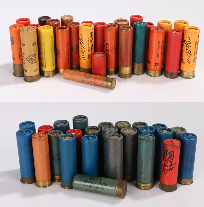 Twenty Five Collectors Cartridges including Eley, Cooppal Powder, Legia, Hull Cartridge Co. ,