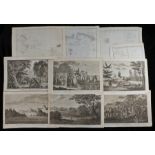 Captain Cook, a collection of plates from George William Andersons A New, Authentic, and Complete