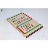 Philip Larkin, The Whitsun Weddings, 1st edition, Faber & Faber, 1964, maroon cloth with dust