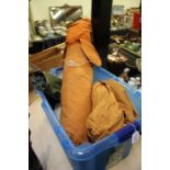 A vintage 'Goodall Brand Rover Tent, tubular frame, length 6' 6", Width 5', Height 4',