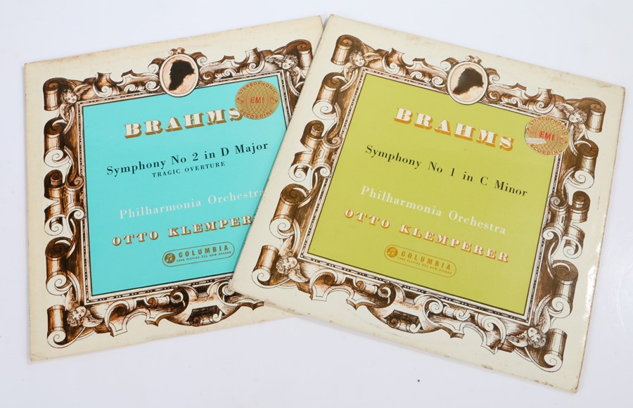 2 x LPs. Klemperer / Philharmonia Orchestra - Brahms : Symphony No.1 In C Major (SAX 2262).