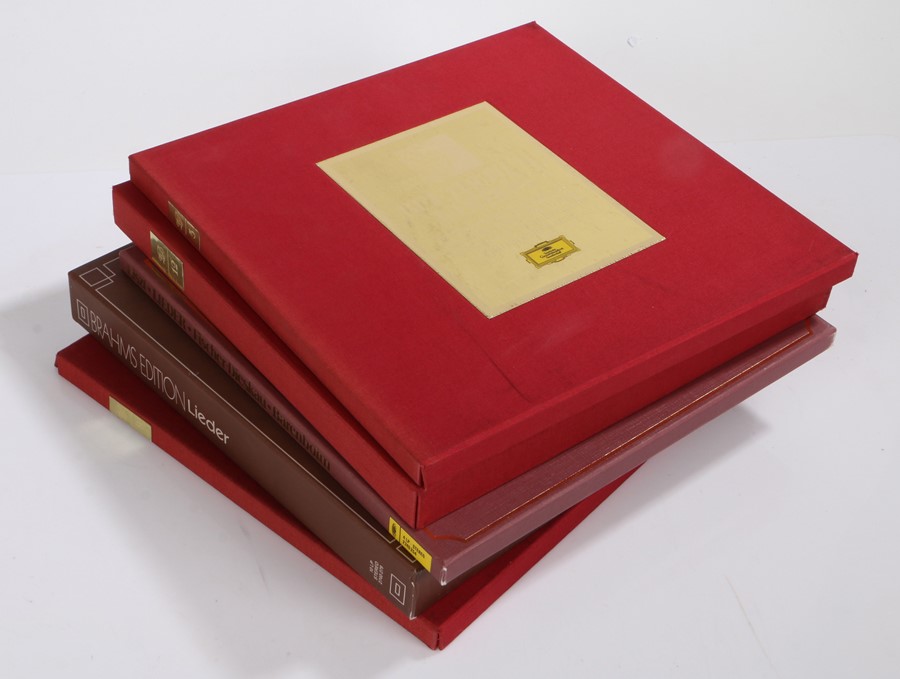 5 x LP box sets. Beethoven Edition (3) - Lieder: Chormusik (92720 017). Kammermusik fur blaser (