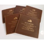 5 x Classical 78 rpm sets. Artur Schnabel/London Symphony Orchestra (2) - Beethoven : Concerto No.