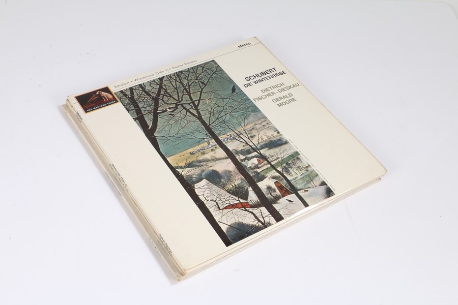 5 x Classical LPs. Dietrich Fischer Dieskau/Gerald Moore - Schubert: Die Winterreise (ASDS 551/2)