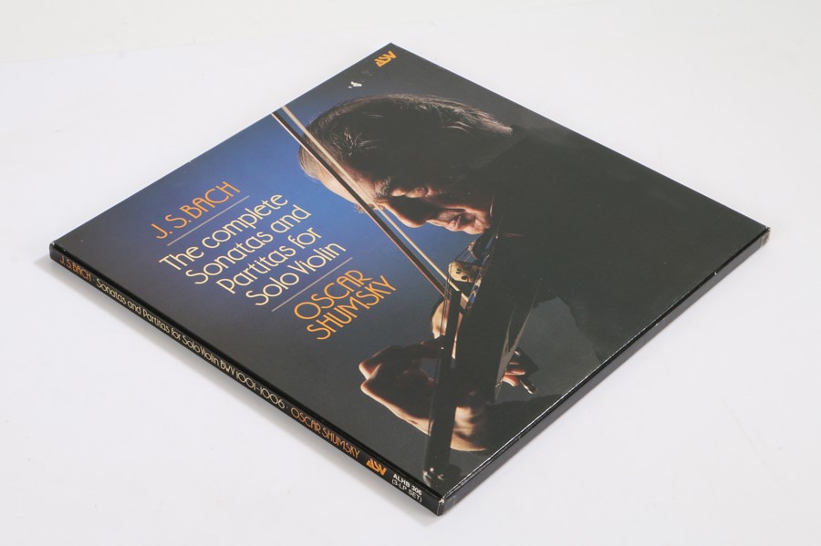 Oscar Shumsky - JS Bach ; The Complete Sonatas And Partitas For Solo Violin (ALHB 306).