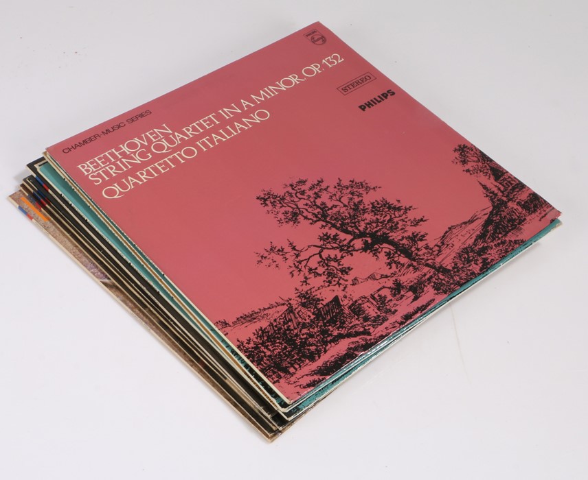 9 x Classical LPs to include Quartetto Italiano - Beethoven : String Quartet In A Minor, Op, 132 (