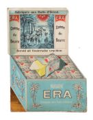 Era Margarine shop adverting card, with an image of an Arabic caravan, a pack of butter and text,
