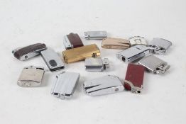 Collection of various Ronson lighters (15)