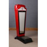 1930's Weight and Fortune scale, manufactured by Watling Scale Co. Chicago U.S.A, with red painted