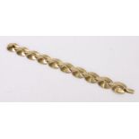 Rolled Gold bracelet, gross weight 17.4g