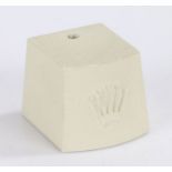 Rolex watch stand, with raised crown logo, 3.5cm high