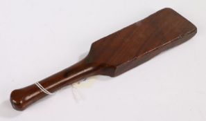 19th Century cushion bat, 27.5cm long