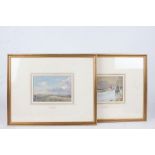 After Lionel Edwards, pair of coloured prints, The Hursley - Snow on the Downs, and The