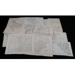 Collection of fifteen world maps, to include The Dispatch Atlas, Afghanistan, Syria, Central