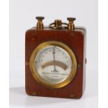 Marconi's Wireless Telegraph Company Ltd. London galvanometer the signed silver dial with sweeping