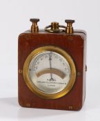 Marconi's Wireless Telegraph Company Ltd. London galvanometer the signed silver dial with sweeping