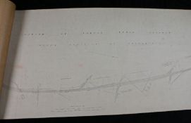 Railwayana- railway line plan, "Parish of Norton under Cannock Urban District of Brownhills, scale 2