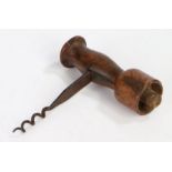 Codds bottle opener and corkscrew, 12cm long, 11cm wide