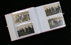 Collection of early 20th Century portrait photographs and prints, to include sports teams, stage