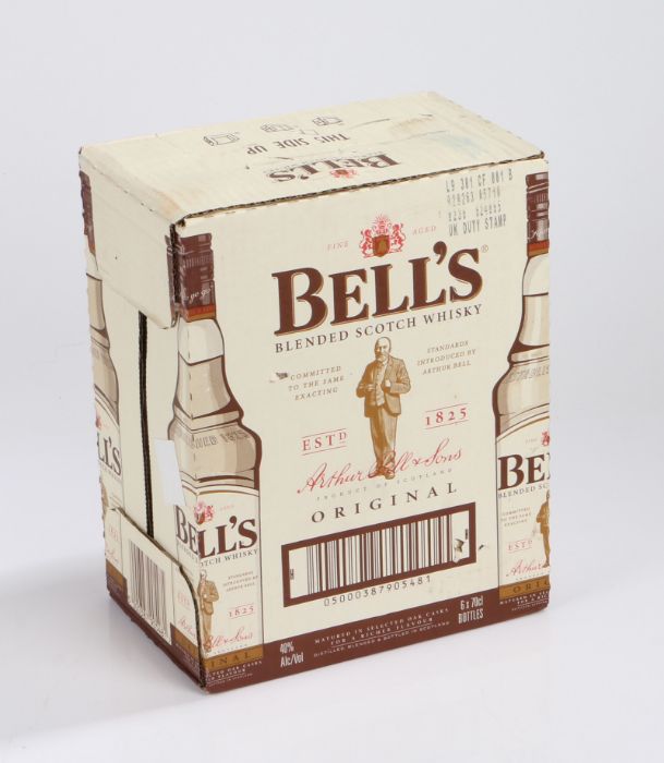 Bell's Original Blended Scotch Whisky, 40% 70cl case of six bottles, (6)