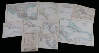 Maps to include T. Kitchin map of Cape Verde, two East Indies, three West Indies, Mexico, The West