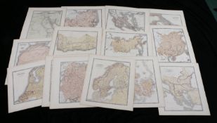 World maps to include West Indies, China, Greece, Asia, Turkey in Europe, Egypt, Cape of Good