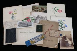 Collection of ephemera to include "Reminiscences of Bridge Ward and The Bridge of the World-