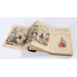 Punch's Pocket Book for 1845, "containing ruled pages for cash accounts and memoranda for every