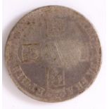 William III, Crown, date rubbed but possibly 1696