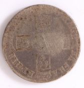 William III, Crown, date rubbed but possibly 1696