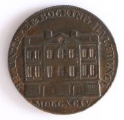 British Token, copper halfpenny, 1794, Braintree, BRAINTREE & BOCKING HALFPENCE MDCCXCIV, with