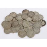 Victoria, collection of One Shilling coins, 1880 x 7, 1881 x 8, 1884 x 7 and 1885 x 9, (31)