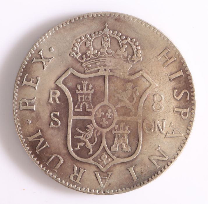 Spain, Carlos IIII 1792 8 Reales, S CN