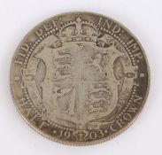 Edward VII, Half Crown 1903