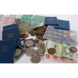 Collection of coins, to include Crowns, Pennies, Half Pennies, Decimal sets and a small quantity