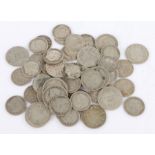 Victoria, to include a collection of thirty-five Three Pence pieces and a collection of twenty Six