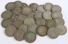 George V, a collection of pre 1947 Half Crowns, 1920 x 30, (30)