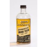Genuine Lockheed Hydraulic Brake Fluid, One Pint glass bottle with contents