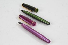 Two Conway Stewart 570 fountain pens (2)