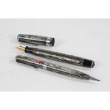 Parker 'Royal Challenger' fountain pen and matching propelling pencil (2)