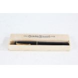 Conway Stewart 759 fountain pen, with black body and original box