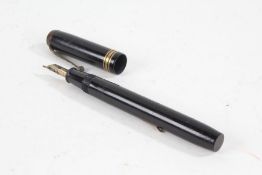 The Conway Stewart No.55 fountain pen, with black body