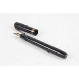 The Conway Stewart No.55 fountain pen, with black body