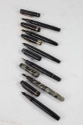 Collection of various fountain pens, to include Pelham, Paramount, Sheaffer, Summit 8.125,